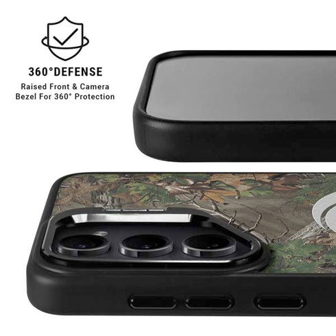 NFL Los Angeles Rams Realtree Xtra Green Camo Galaxy S24 FE Kickstand Case