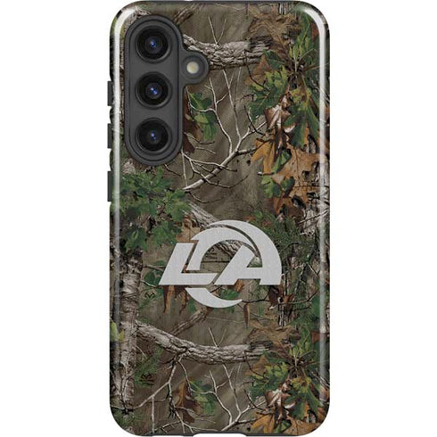 NFL Los Angeles Rams Realtree Xtra Green Camo Galaxy S25 Impact Case