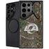NFL Los Angeles Rams Realtree Xtra Green Camo Galaxy S24 Ultra Kickstand Case