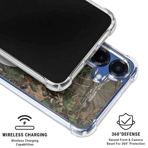 NFL Los Angeles Rams Realtree Xtra Green Camo Galaxy S25 Plus Clear Case