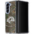 NFL Los Angeles Rams Realtree Xtra Green Camo Galaxy Z Fold5 5G Clear Case