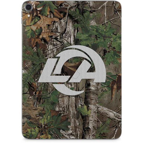 NFL Los Angeles Rams Realtree Xtra Green Camo Apple iPad Pro Skin