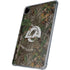 NFL Los Angeles Rams Realtree Xtra Green Camo iPad Pro 11in (2024) Clear Case