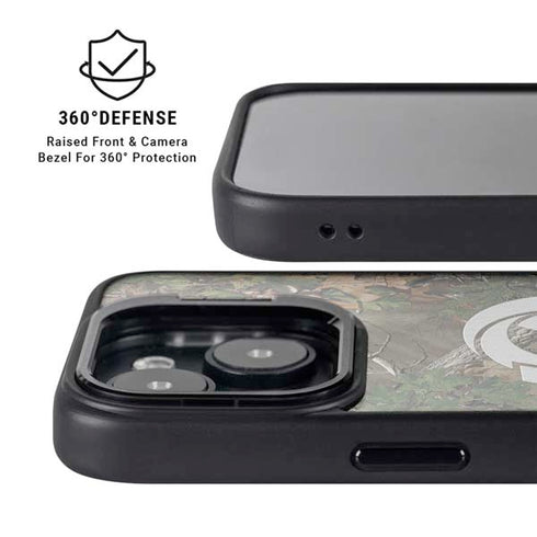 NFL Los Angeles Rams Realtree Xtra Green Camo iPhone 14 Kickstand Case