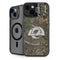 NFL Los Angeles Rams Realtree Xtra Green Camo iPhone 14 Plus Kickstand Case