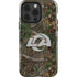 NFL Los Angeles Rams Realtree Xtra Green Camo iPhone 15 Pro Impact Case