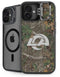 NFL Los Angeles Rams Realtree Xtra Green Camo iPhone 16 Plus Kickstand Case