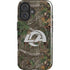NFL Los Angeles Rams Realtree Xtra Green Camo iPhone 16 Plus Magsafe Impact Case