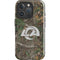 NFL Los Angeles Rams Realtree Xtra Green Camo iPhone 16 Pro Impact Case
