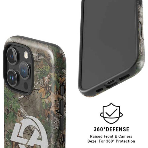 NFL Los Angeles Rams Realtree Xtra Green Camo iPhone 16 Pro Magsafe Impact Case
