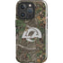 NFL Los Angeles Rams Realtree Xtra Green Camo iPhone 16 Pro Max Impact Case