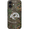 NFL Los Angeles Rams Realtree Xtra Green Camo iPhone 16 Skin