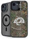 NFL Los Angeles Rams Realtree Xtra Green Camo iPhone 16e Kickstand Case