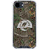 NFL Los Angeles Rams Realtree Xtra Green Camo iPhone 16e Clear Case