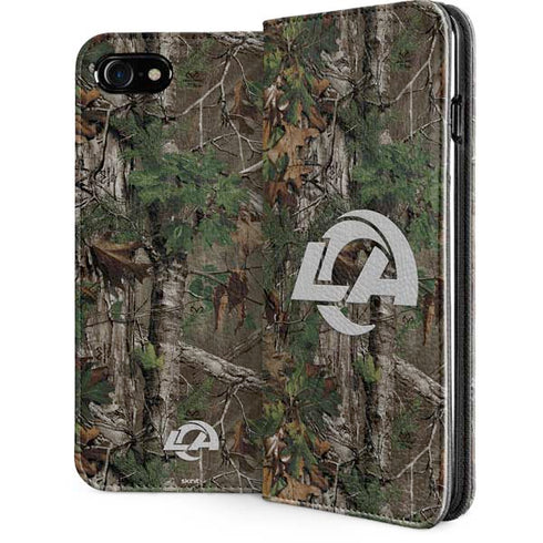 NFL Los Angeles Rams Realtree Xtra Green Camo iPhone Cases