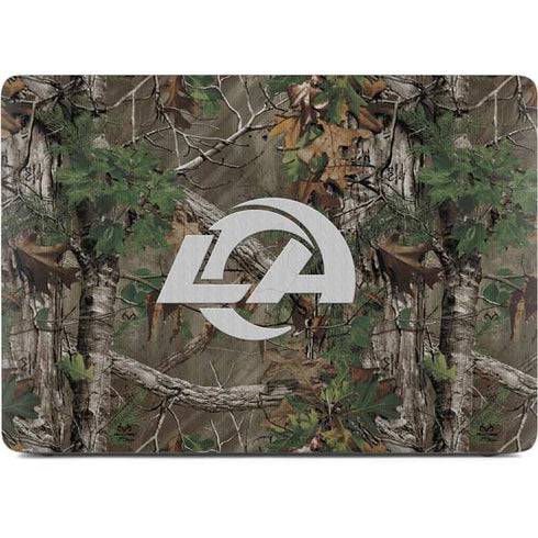 NFL Los Angeles Rams Realtree Xtra Green Camo Apple MacBook Pro 16-inch Skin