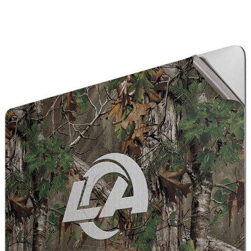 NFL Los Angeles Rams Realtree Xtra Green Camo Apple MacBook Pro 16-inch Skin