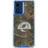 NFL Los Angeles Rams Realtree Xtra Green Camo Moto G 5G (2024) Clear Case