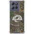 NFL Los Angeles Rams Realtree Xtra Green Camo Moto G Power 5G (2025) Clear Case