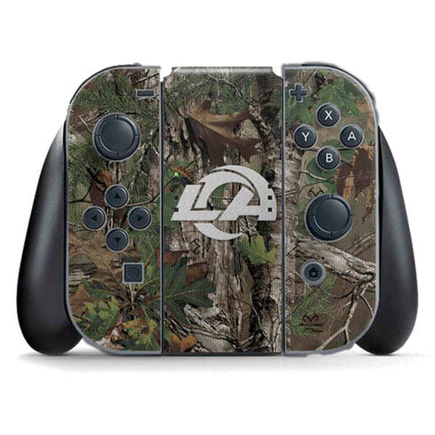NFL Los Angeles Rams Realtree Xtra Green Camo Nintendo Skins