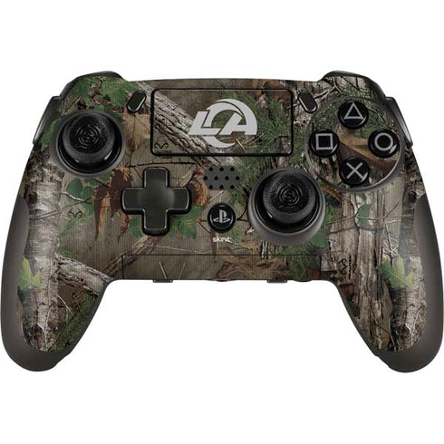 NFL Los Angeles Rams Realtree Xtra Green Camo PlayStation Scuf Vantage 2 Controller Skin
