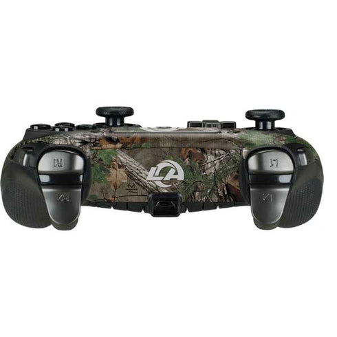 NFL Los Angeles Rams Realtree Xtra Green Camo PlayStation Scuf Vantage 2 Controller Skin