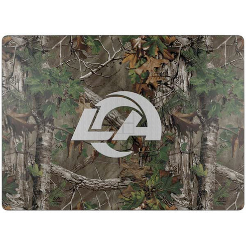 NFL Los Angeles Rams Realtree Xtra Green Camo Surface Laptop 7 13.8in Skin
