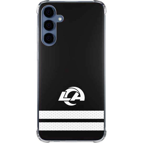 NFL Los Angeles Rams Shutout Galaxy A55 5G Clear Case
