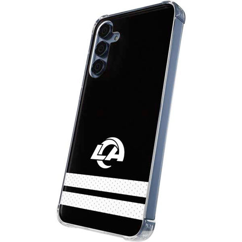 NFL Los Angeles Rams Shutout Galaxy A55 5G Clear Case