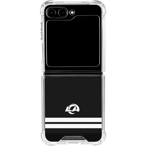 NFL Los Angeles Rams Shutout Galaxy Z Flip6 Clear Case