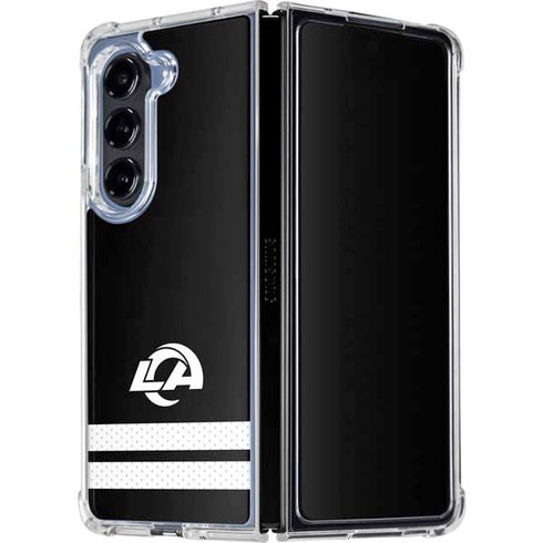 NFL Los Angeles Rams Shutout Galaxy Z Fold5 5G Clear Case