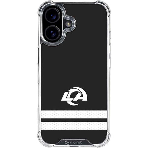 NFL Los Angeles Rams Shutout iPhone 16 Plus Clear Case