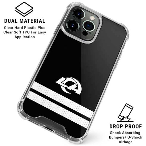 NFL Los Angeles Rams Shutout iPhone 16 Pro Max Clear Case