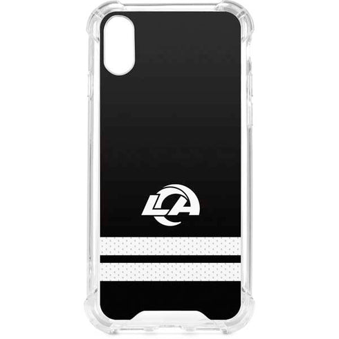 NFL Los Angeles Rams Shutout iPhone XS Clear Case