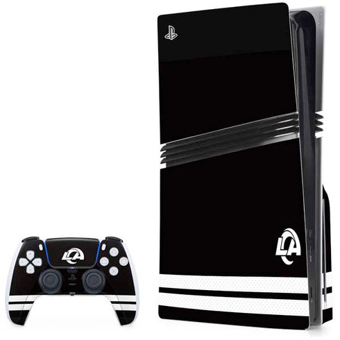 NFL Los Angeles Rams Shutout PS5 Pro Disk Bundle Skin