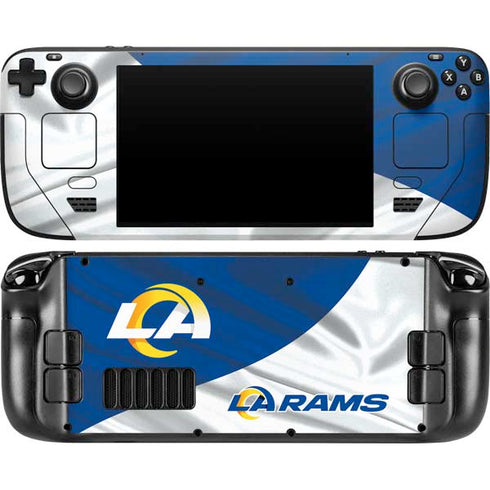 NFL Los Angeles Rams Steam Deck Handheld Gaming Computer OLED Skin