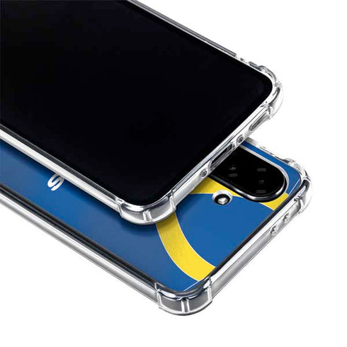 NFL Los Angeles Rams Team Jersey Galaxy A36 5G Clear Case