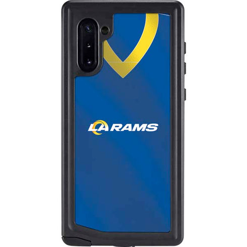 NFL Los Angeles Rams Team Jersey Galaxy Cases