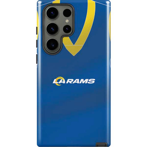 NFL Los Angeles Rams Team Jersey Galaxy S23 Ultra Pro Case