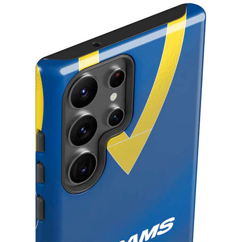 NFL Los Angeles Rams Team Jersey Galaxy S23 Ultra Pro Case