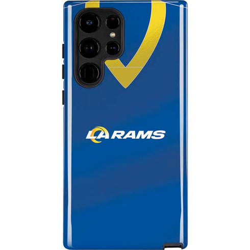 NFL Los Angeles Rams Team Jersey Galaxy Cases