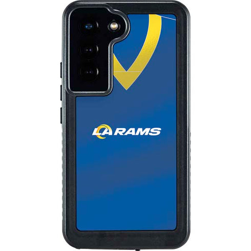 NFL Los Angeles Rams Team Jersey Galaxy S24 Waterproof Case