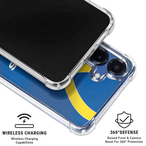 NFL Los Angeles Rams Team Jersey Galaxy S25 Plus Clear Case