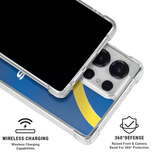 NFL Los Angeles Rams Team Jersey Galaxy S25 Ultra Clear Case