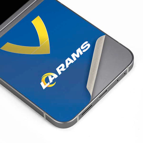 NFL Los Angeles Rams Team Jersey Galaxy Z Flip6 Skin