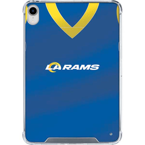 NFL Los Angeles Rams Team Jersey iPad 11th Gen (2025) Clear Case