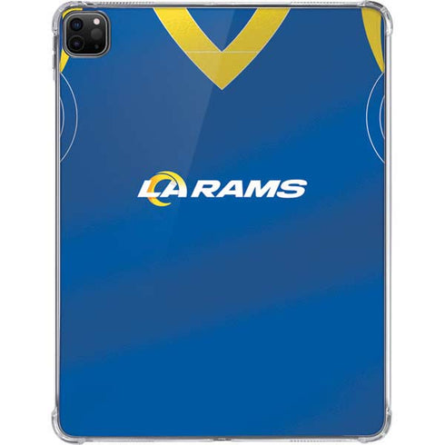 NFL Los Angeles Rams Team Jersey iPad Pro 11in (2024) Clear Case