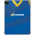 NFL Los Angeles Rams Team Jersey iPad Pro 11in (2024) Clear Case