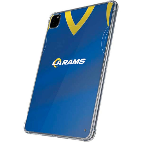 NFL Los Angeles Rams Team Jersey iPad Pro 11in (2024) Clear Case