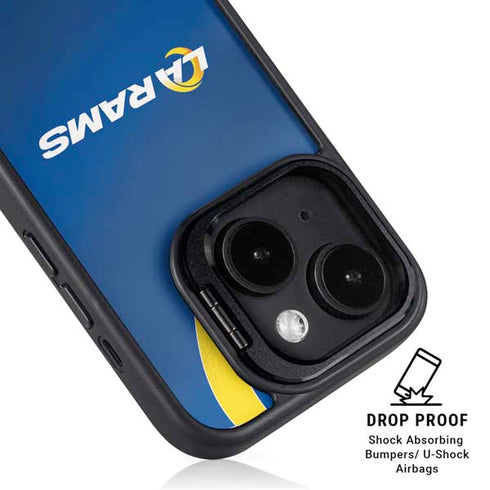 NFL Los Angeles Rams Team Jersey iPhone 14 Plus Kickstand Case